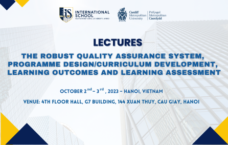 Lecture “The robust quality assurance system, programme design ...