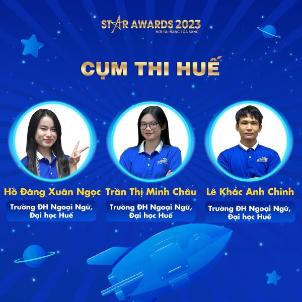 Thí sinh các đội thi Chung kết toàn quốc Star Awards 2023
