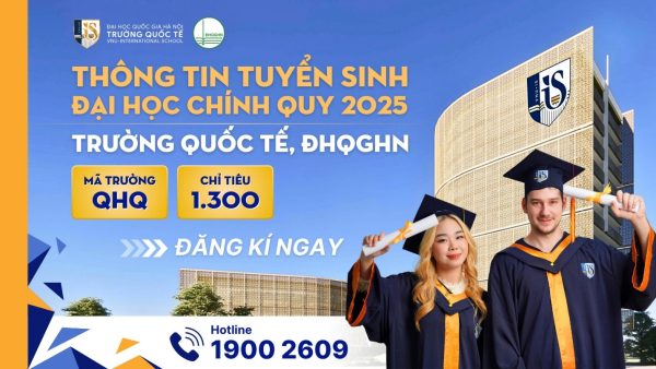 Thông tin tuyển sinh Trường Quốc tế - ĐHQGHN