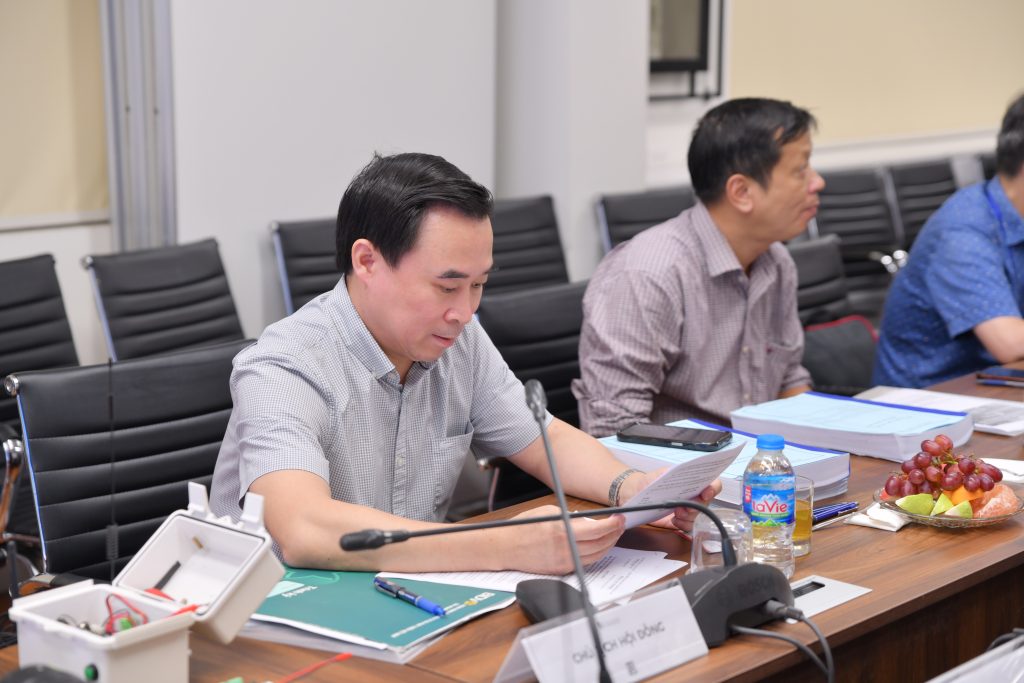 GS.TS Vũ Đình Lãm phát biểu