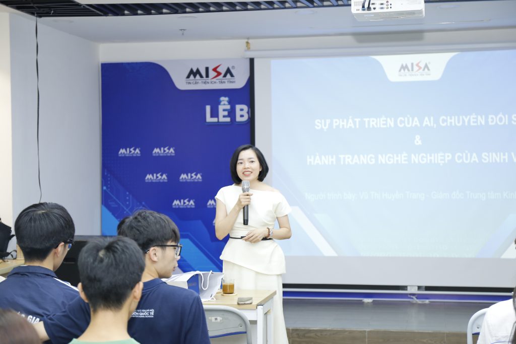 Chị Vũ Huyền Trang chia sẻ