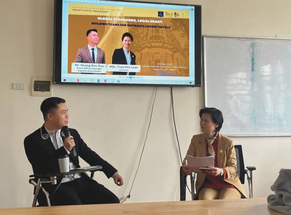 Diễn giả Hoàng Đức Duy chia sẻ