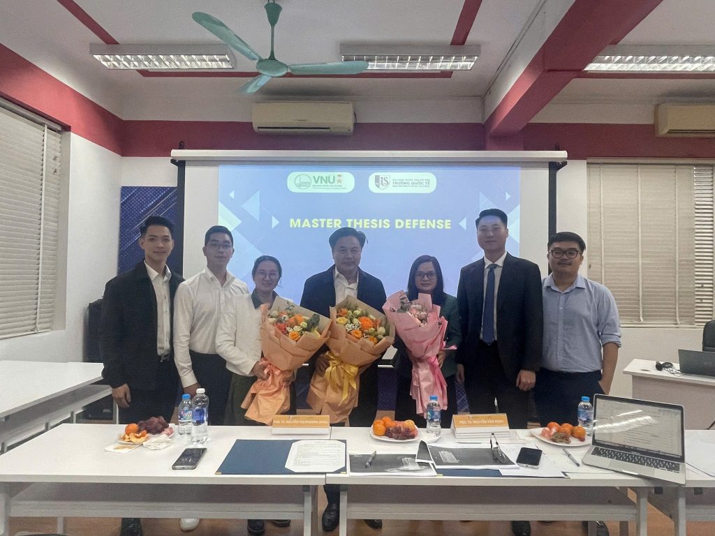 Lễ bảo vệ đồ án tốt nghiệp Thạc sĩ MFM ngày 16/12/2025