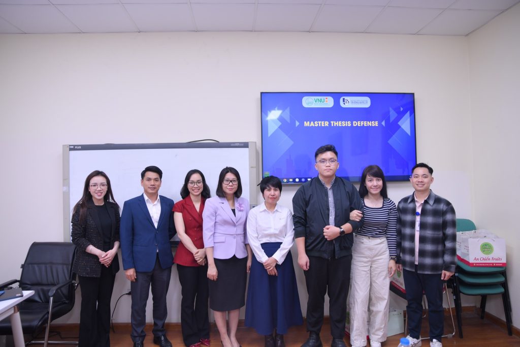 Lễ bảo vệ đồ án tốt nghiệp Thạc sĩ MIB ngày 11/12/2025