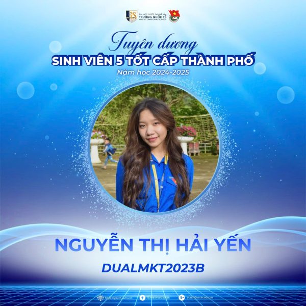 Sinh viên tiêu biểu