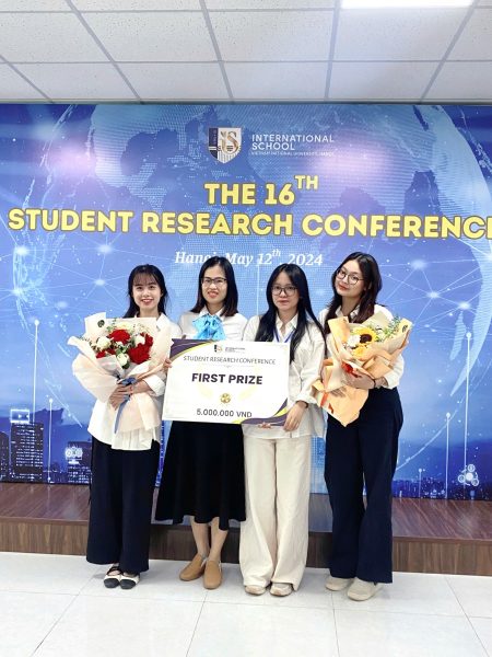 [Hình ảnh nhóm sinh viên ngành Kinh doanh quốc tế]