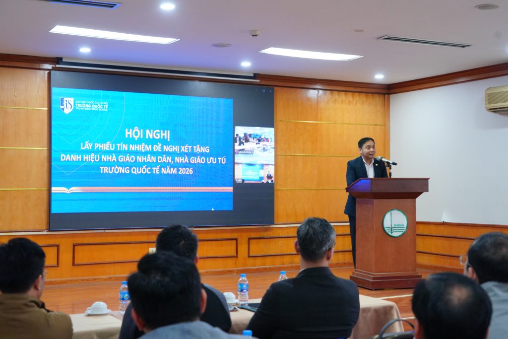 PGS.TS Đào Thanh Trường phát biểu