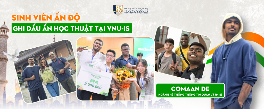 Sinh viên Ấn Độ nuôi dưỡng niềm đam mê nghiên cứu tại VNU-IS