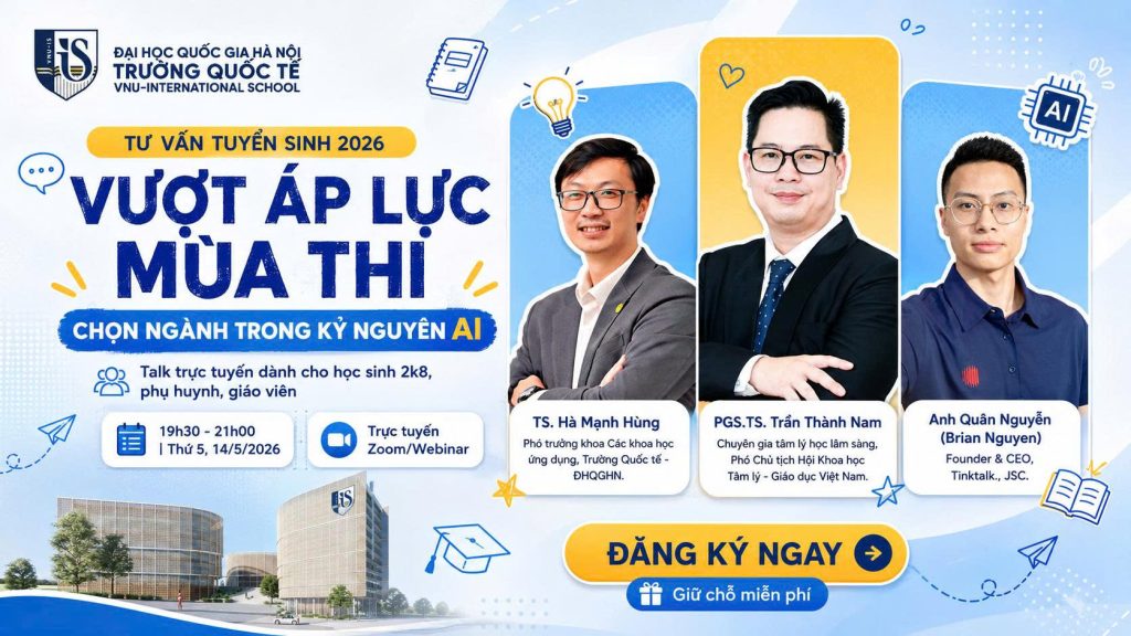 Chương trình tư vấn trực tuyến Trường Quốc tế VNU