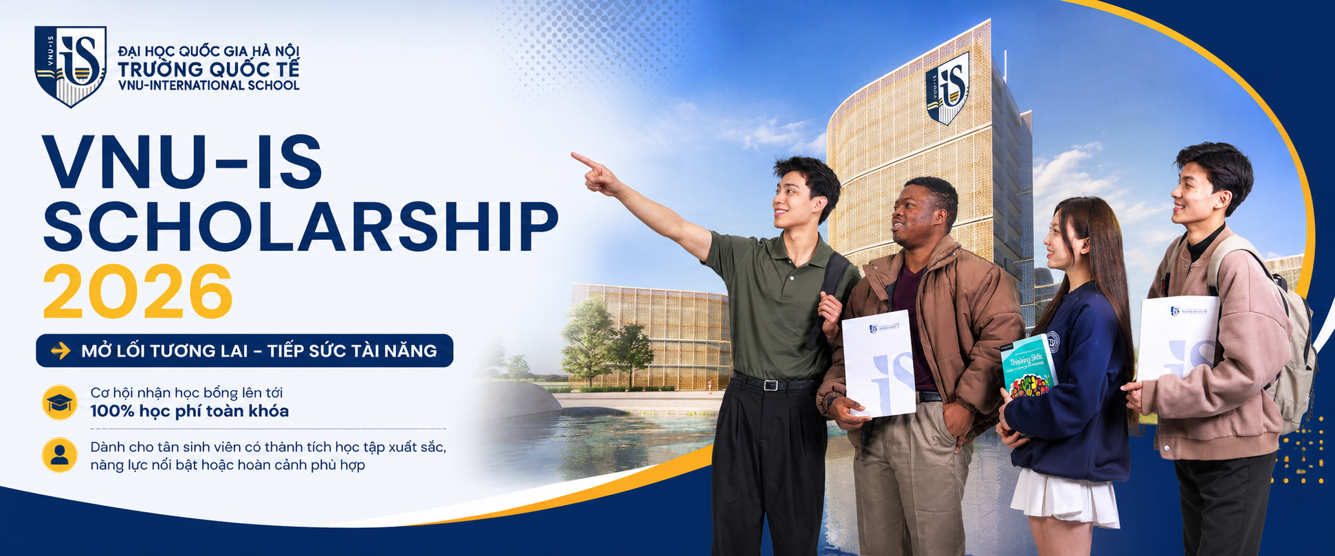 Cover học bổng VNU-IS 2026