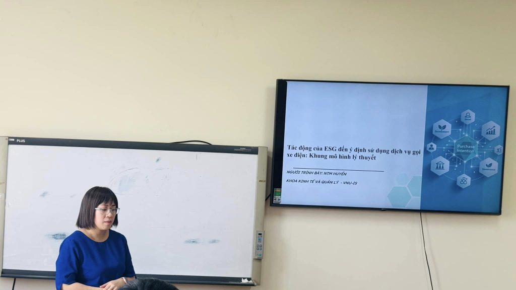 MSc. Nguyen Thi Minh Huyen presents