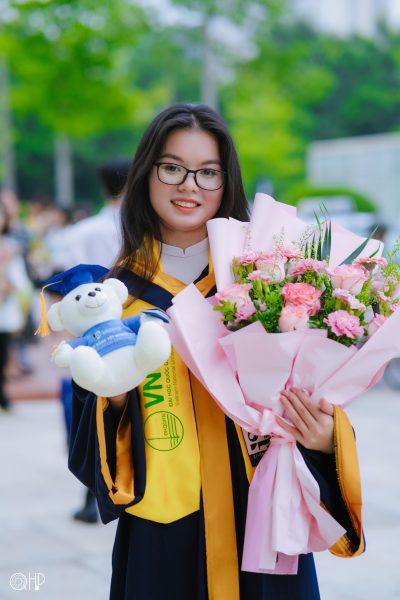 Vũ Thị Hạnh tốt nghiệp ngành Kinh doanh quốc tế