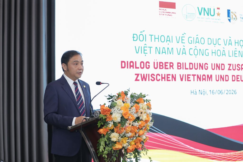 Vice President of the German Bundestag Bodo Ramelow visiting VNU