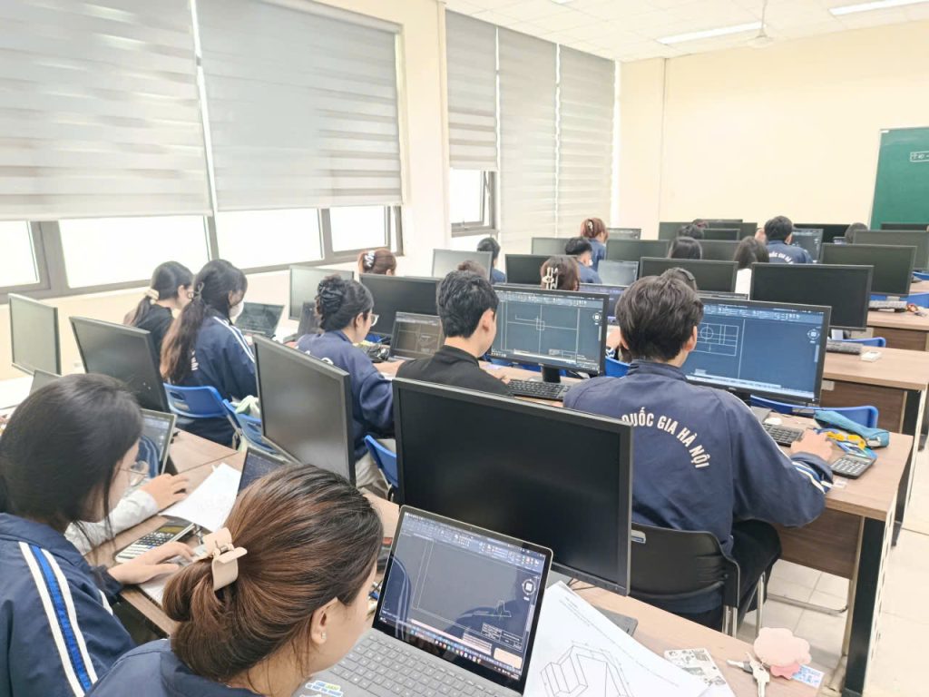 Học tập trên giảng đường