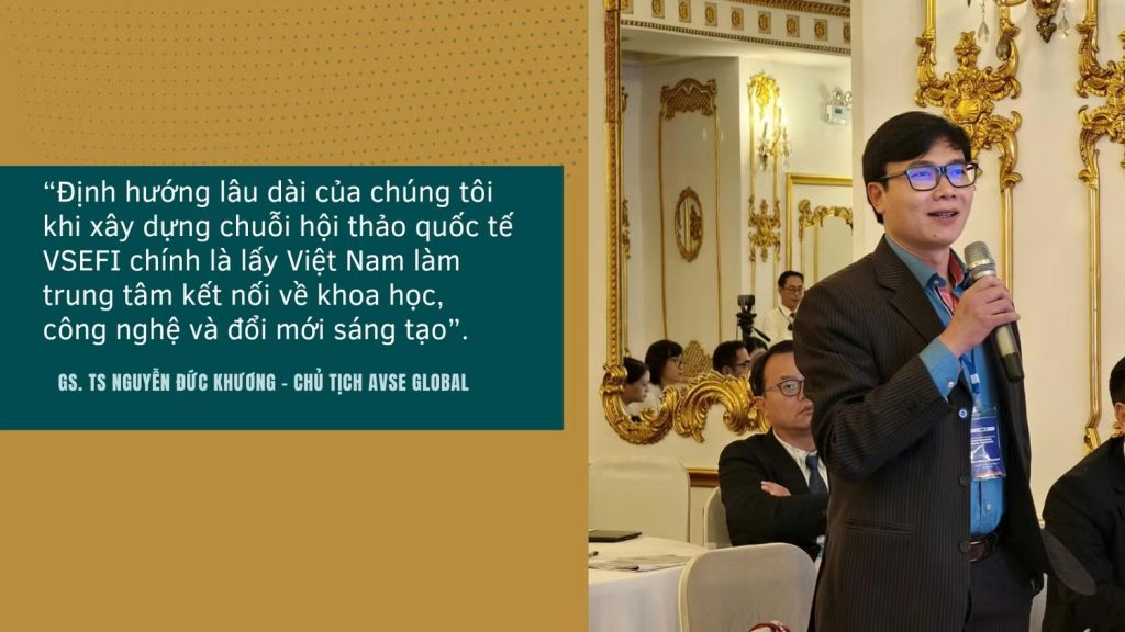 Giáo sư, Tiến sĩ Nguyễn Đức Khương chia sẻ về tầm nhìn của AVSE Global