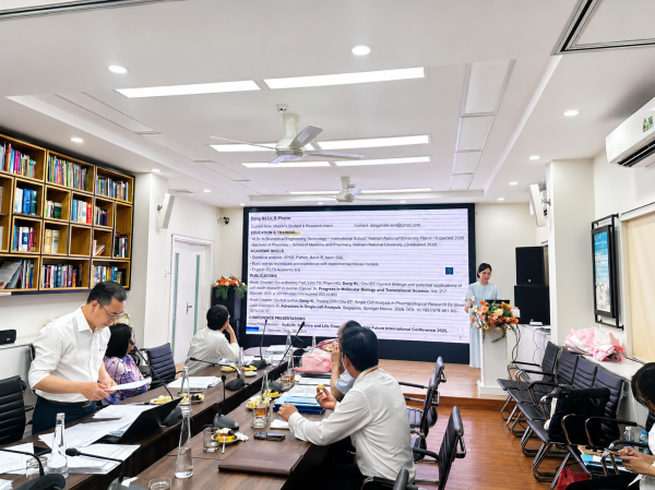 Học viên MBET báo cáo đề tài nghiên cứu khoa học