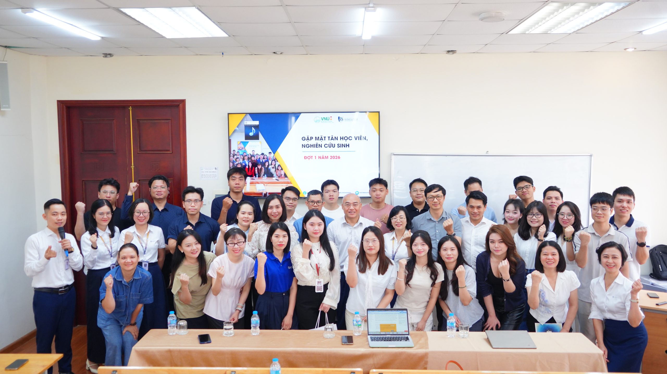Toàn cảnh buổi lễ gặp mặt tân học viên, nghiên cứu sinh