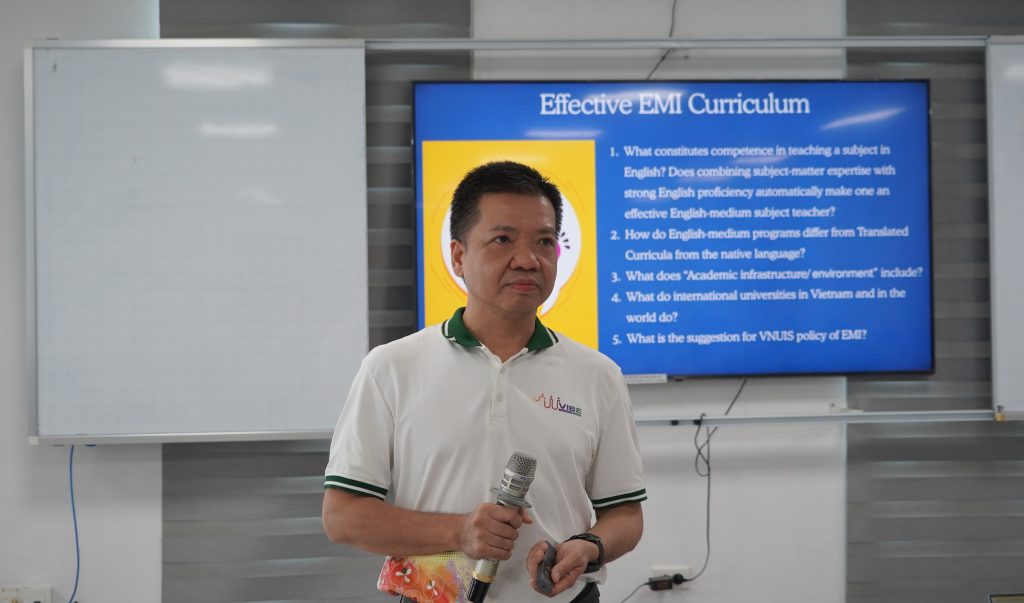 TS. Nguyễn Việt Hùng phân tích mô hình EMI