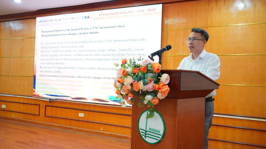 Faculty member sharing perspectives
