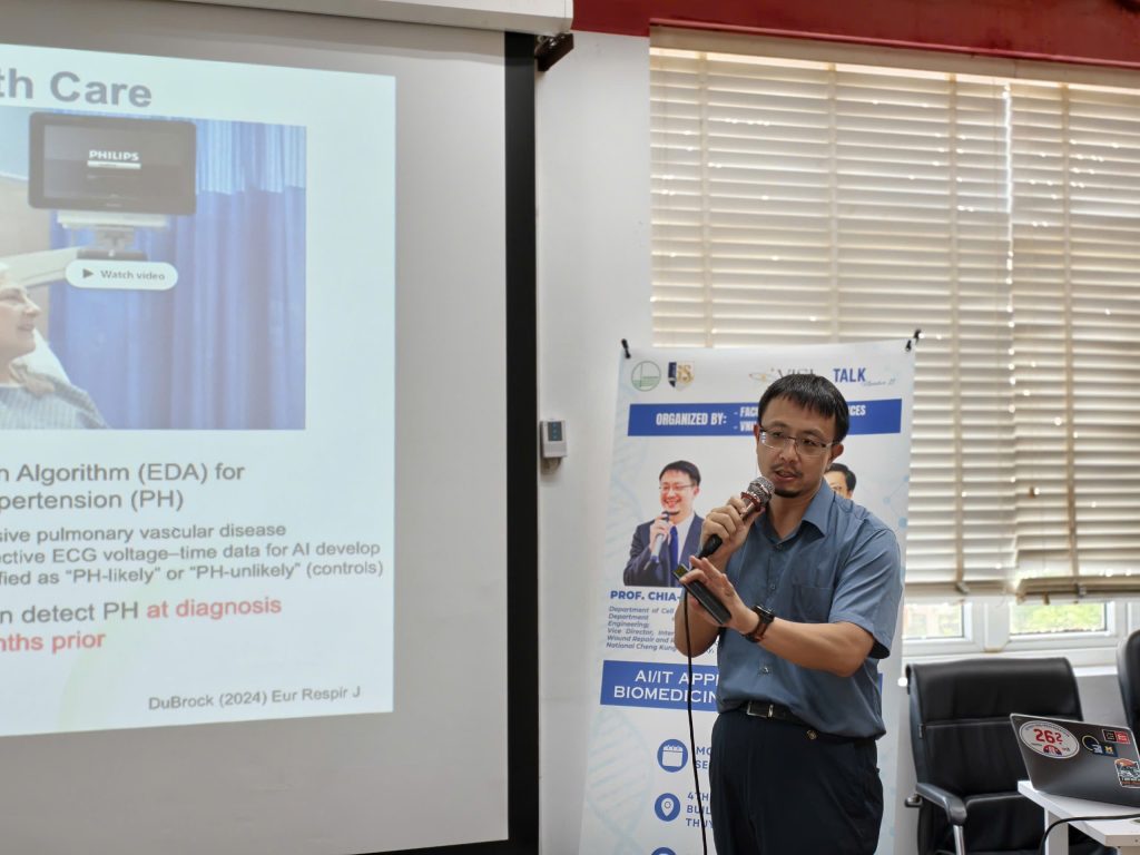 GS. Chia-Ching Wu trình bày nghiên cứu
