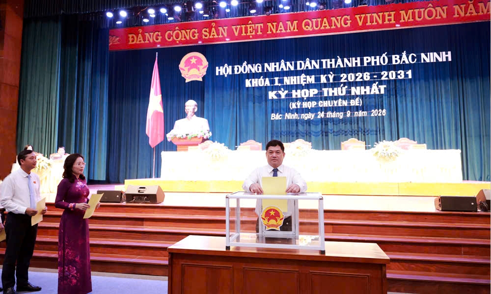 Kỳ họp thứ nhất HĐND thành phố Bắc Ninh khóa I, nhiệm kỳ 2026–2031