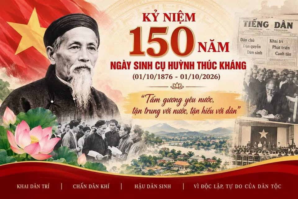 Chí sĩ yêu nước Huỳnh Thúc Kháng