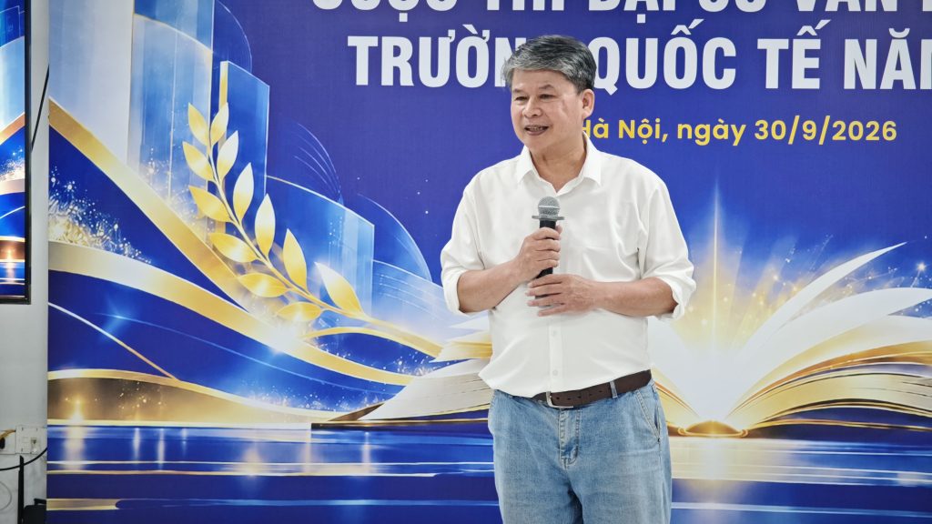 PGS.TS. Nguyễn Hải Thanh phát biểu