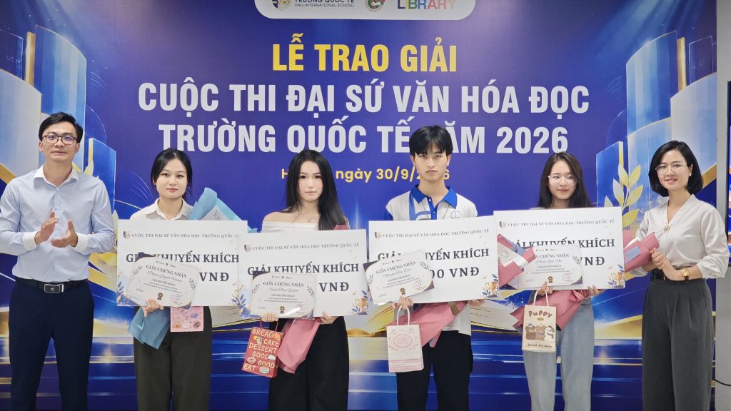 Lễ trao giải Đại sứ Văn hóa đọc 2026