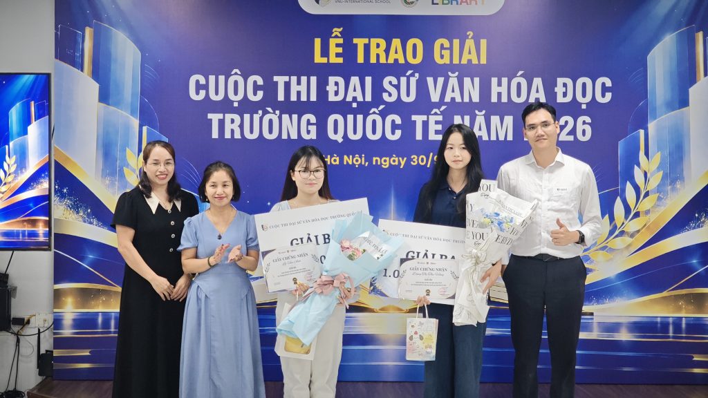 Lễ trao giải Đại sứ Văn hóa đọc 2026