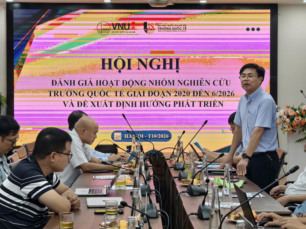 PGS.TS Nguyễn Văn Định phát biểu tổng quan về mục đích của hội nghị
