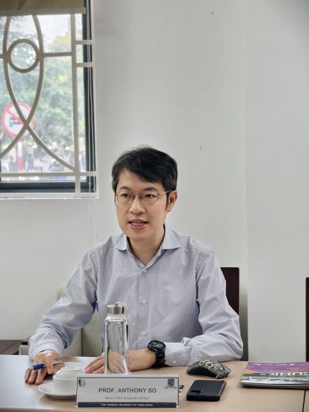 GS. Anthony SO giới thiệu về Đại học Trung văn Hồng Kông