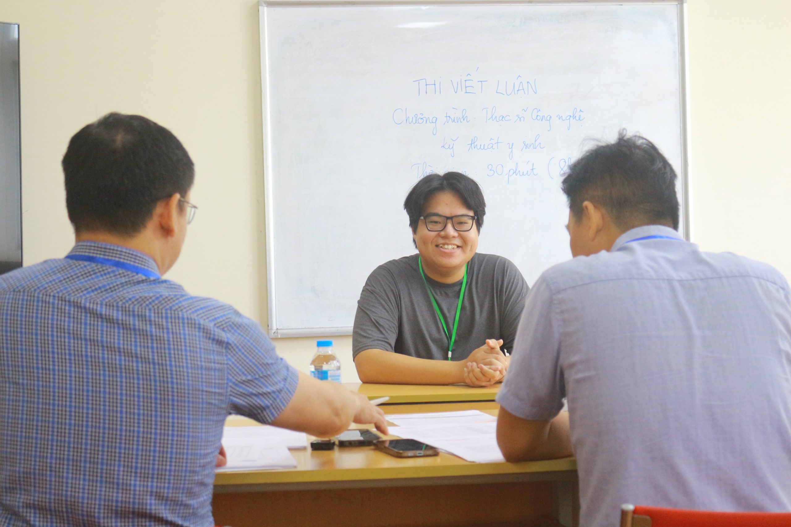 Ứng viên Nguyễn Quốc Đạt phỏng vấn