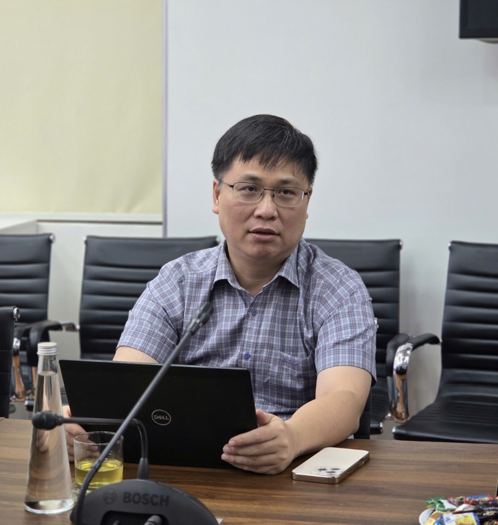 Assoc. Prof. Dr. Nguyen Anh Tuan, Rector of VNU-IS