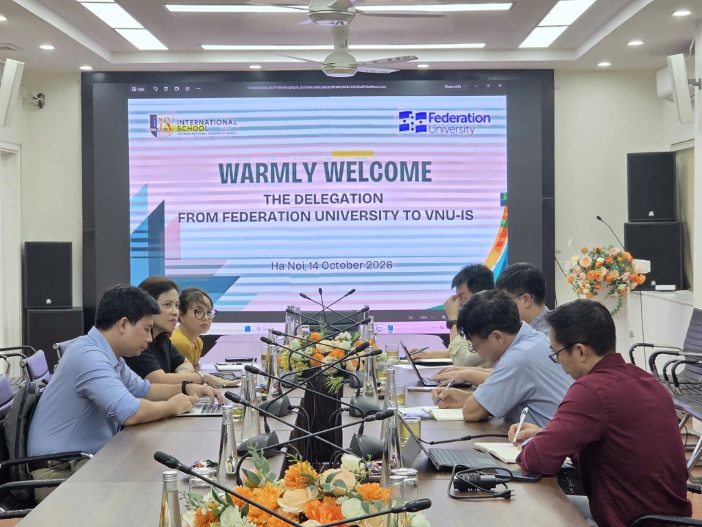 VNU-IS working session with Federation University Australia